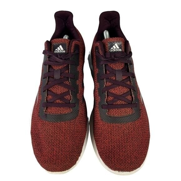 Adidas Cosmic 2 SL Running Shoes Mens 10.5 Burgundy Cloudfoam Sneakers Knit Run main image 4